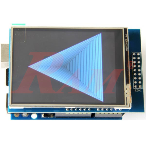 Lcd tft 2 8 inch touch display for arduino uno mega2560 ram